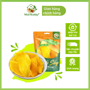 Xoài sấy dẻo không đường Nhà Healthy