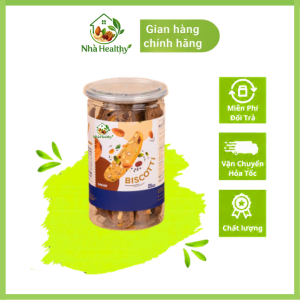 Biscotti Nguyên Cám – Bánh Ăn Kiêng Healthy Ít Calo