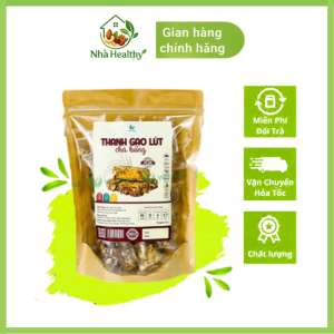 Thanh Gạo Lứt Siêu Hạt Chà Bông Không Đường Nhà Healthy