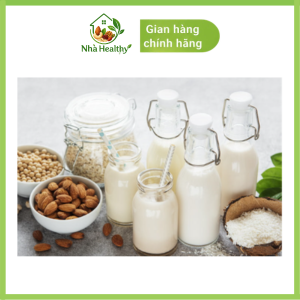 Uống sữa hạt béo không
