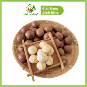 Hình ảnh hạt macca làm sữa hạt