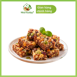 Kẹo gạo lứt ít đường cho eat clean