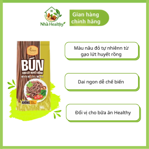 bún gạo lứt huyết rồng