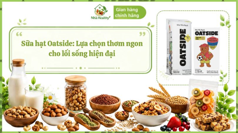 sữa hạt oatside