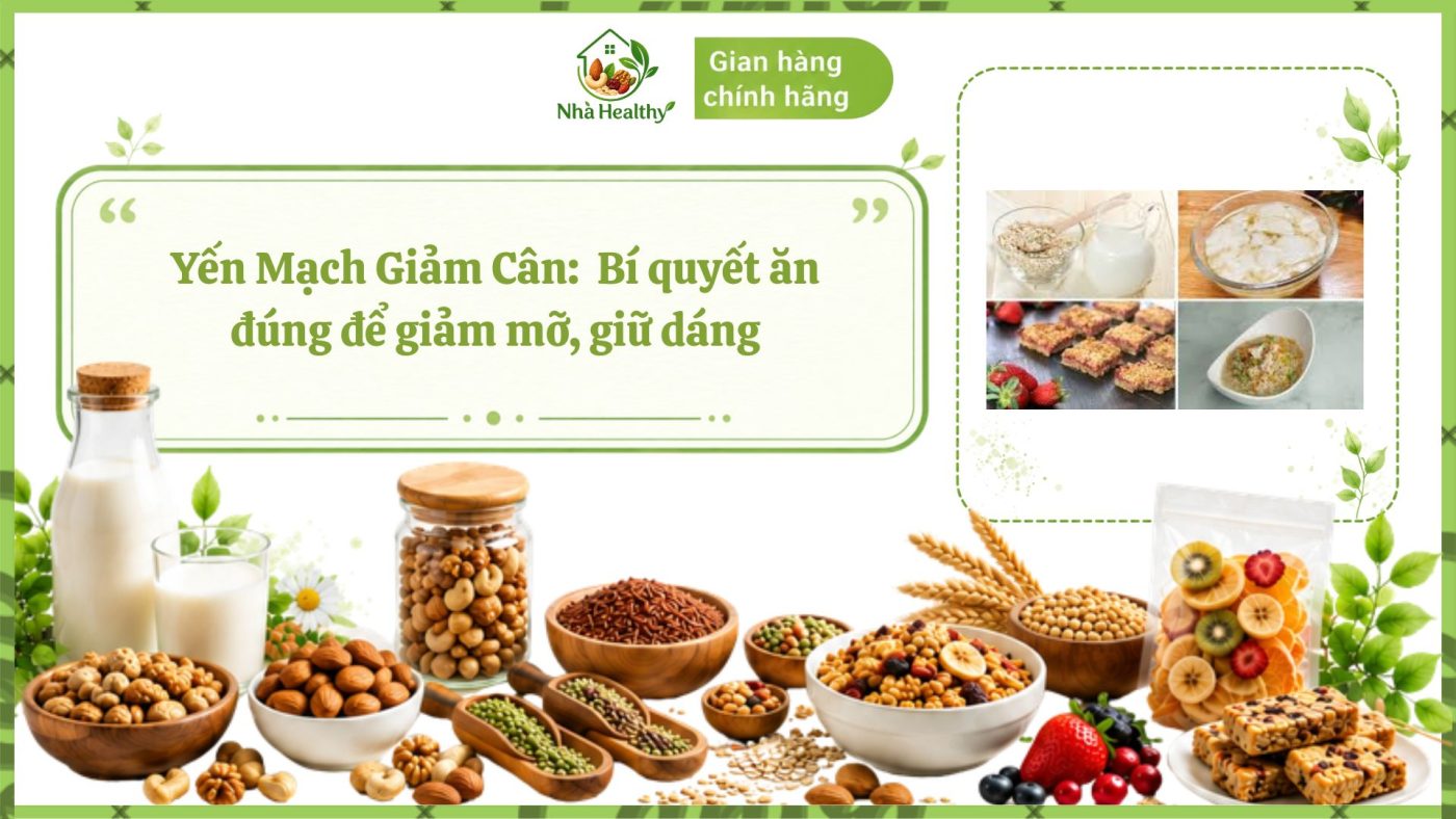 ăn yến mạch giảm cân